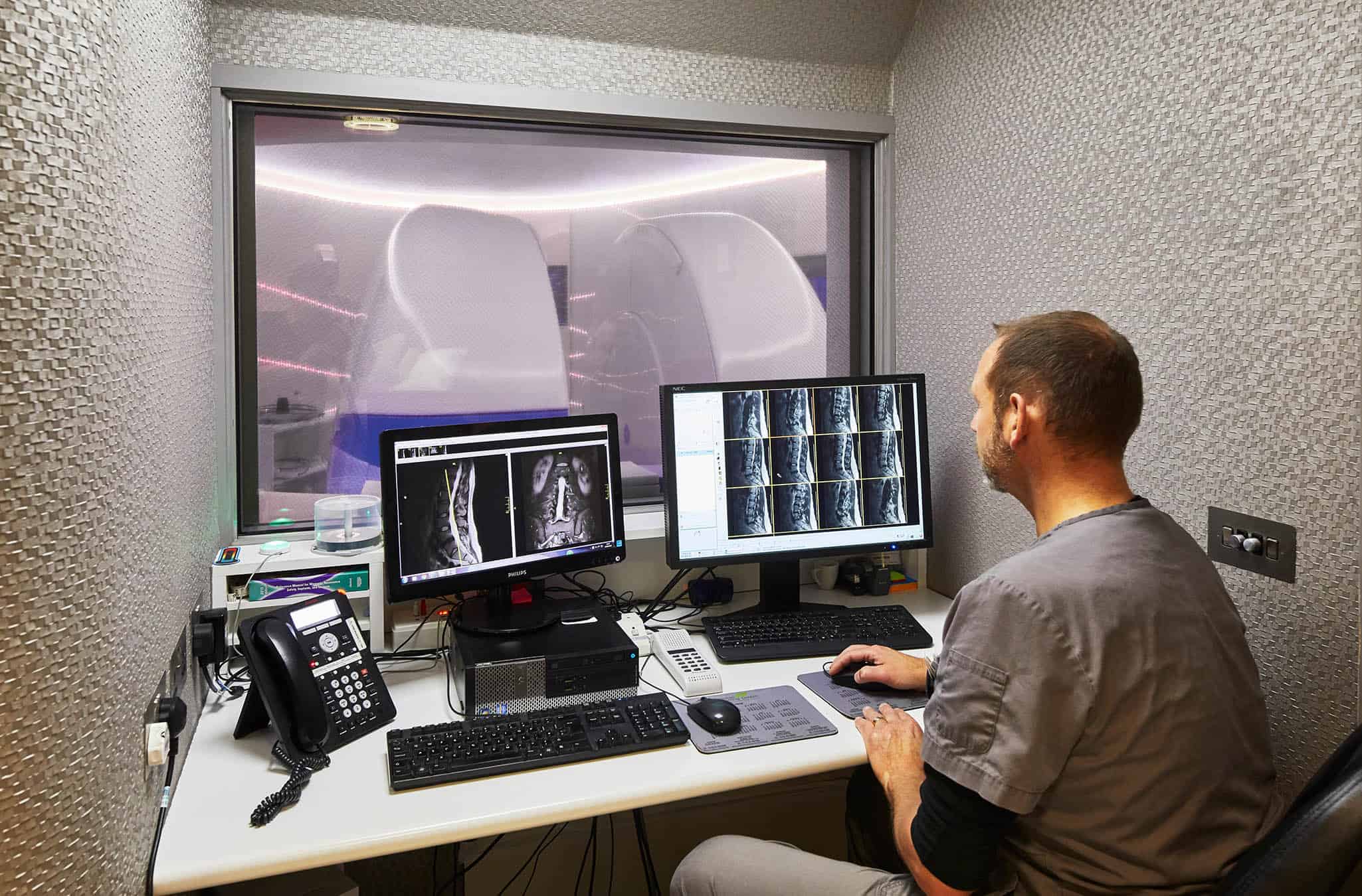 Platinum Health Assessment - Echelon Health - MRI Control Room